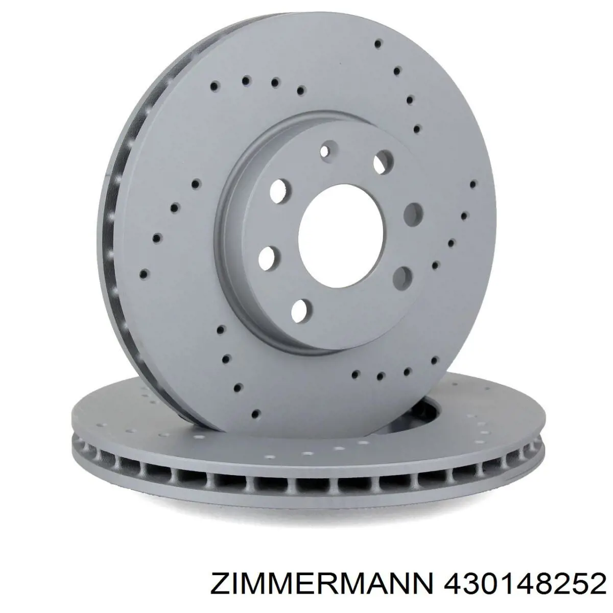 430148252 Zimmermann диск тормозной передний