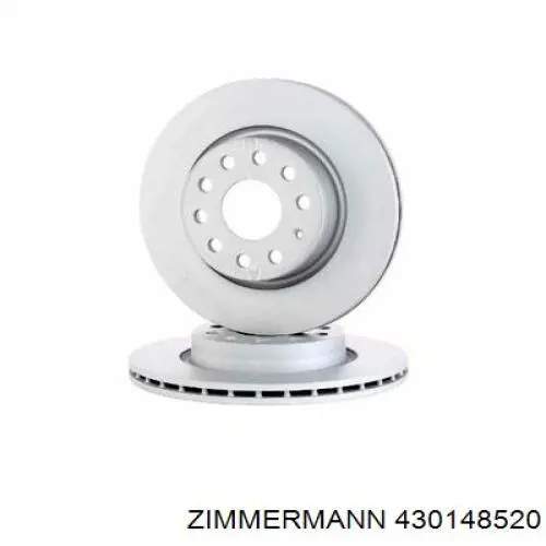 430.1485.20 Zimmermann диск тормозной задний