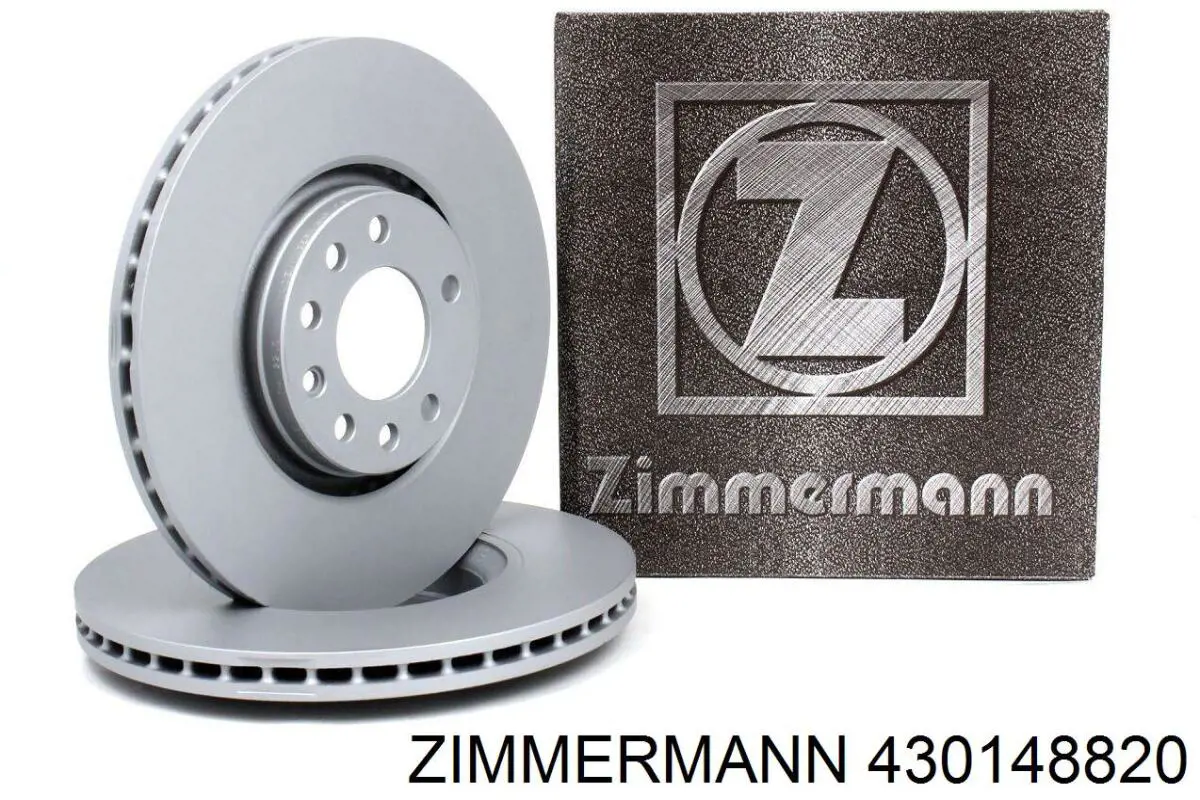 Передние тормозные диски 430148820 Zimmermann