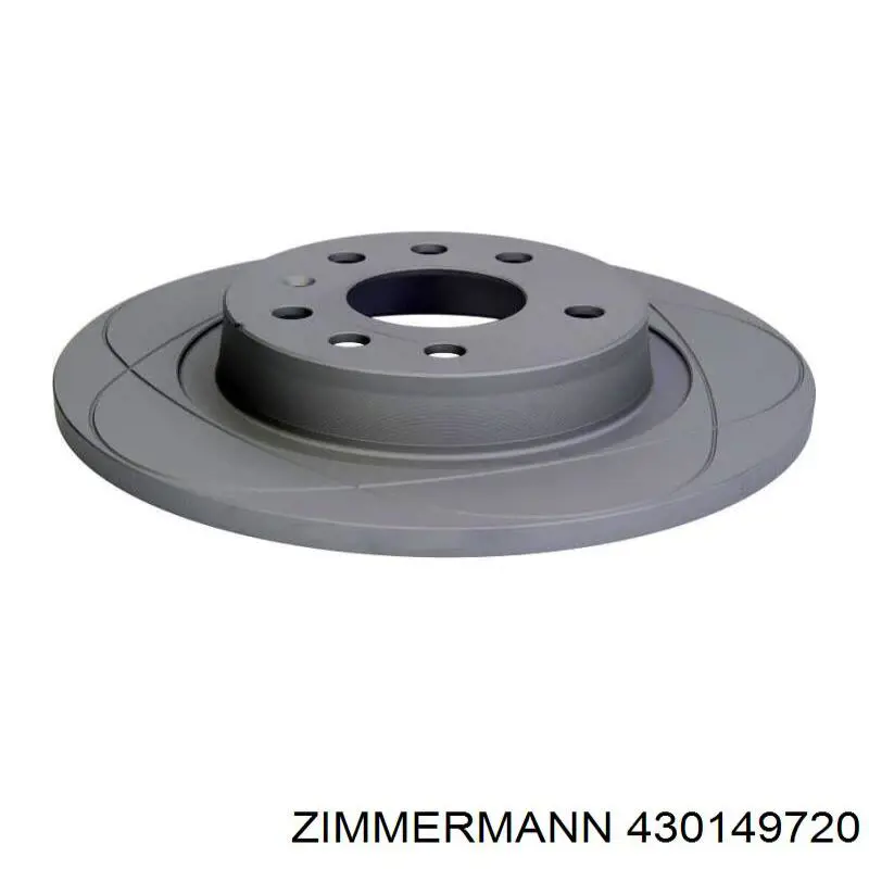 Тормозные диски 430149720 Zimmermann
