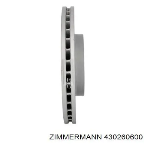 430260600 Zimmermann Диск тормозной передний