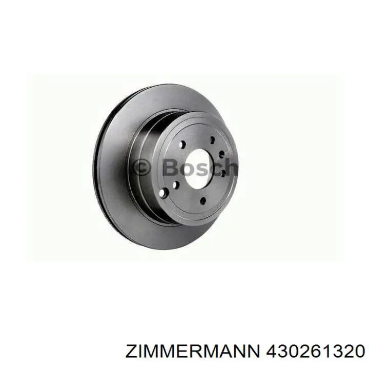 Задний дисковый тормоз Zimmermann 430261320