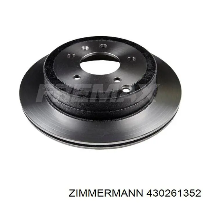 Купить 430261352 Zimmermann Диск тормозной задний