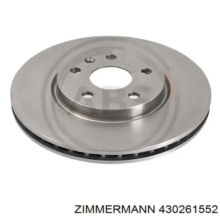Тормоз дисковый передний Zimmermann 430261552 цена, от 81.66 USD