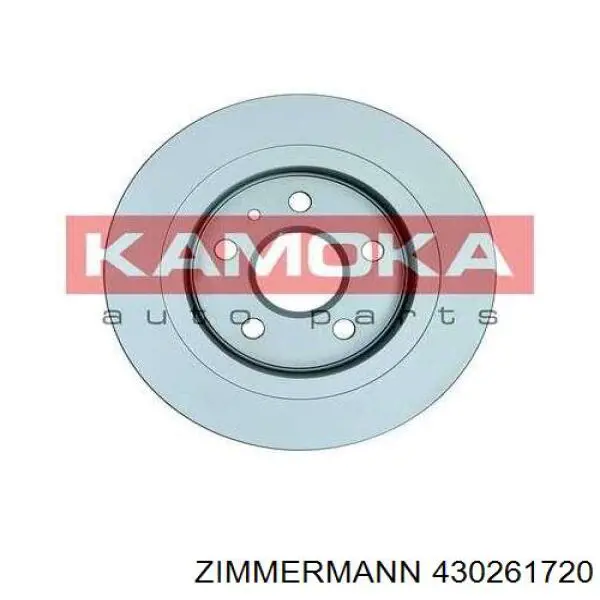 Диск гальмівний задній 430261720 Zimmermann