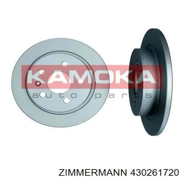 Задний тормозной диск Zimmermann 430261720 цена, от 45.88 USD