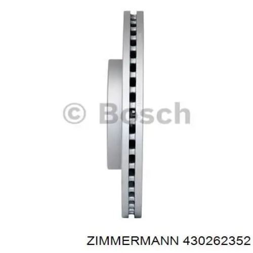 Тормоз дисковый передний Zimmermann 430262352 цена, от 68.94 USD