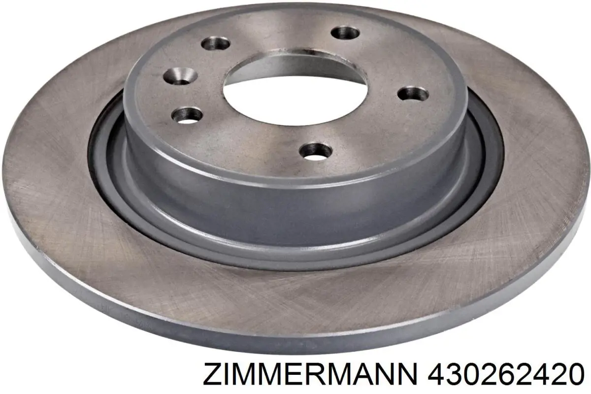 Купить 430262420 Zimmermann Диск тормозной задний