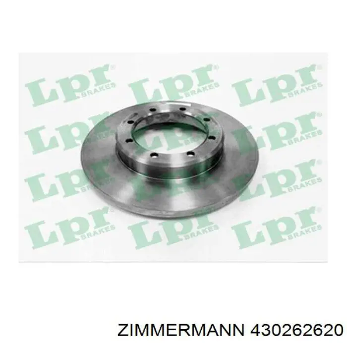 Купить 430262620 Zimmermann Диск тормозной задний