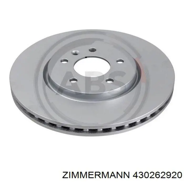 Купить 430262920 Zimmermann Ротор тормозной