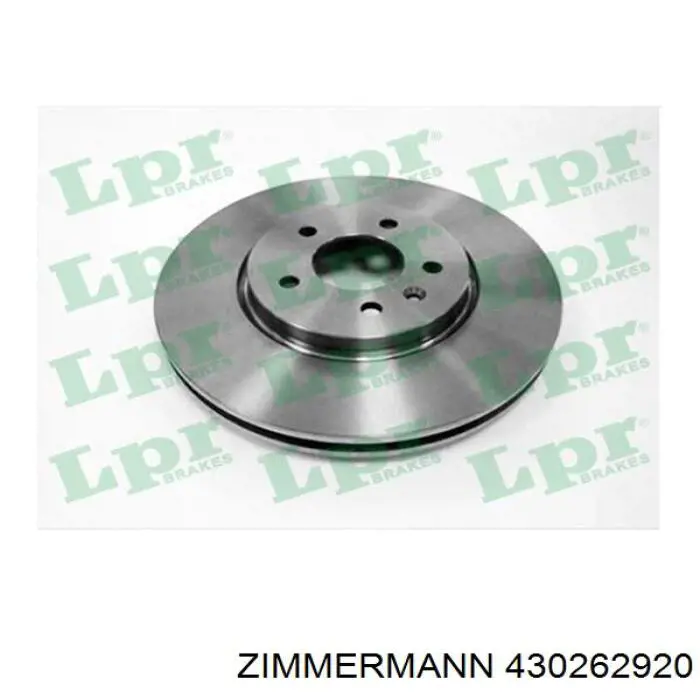 Тормоз дисковый передний Zimmermann 430262920 цена, от 76.64 USD