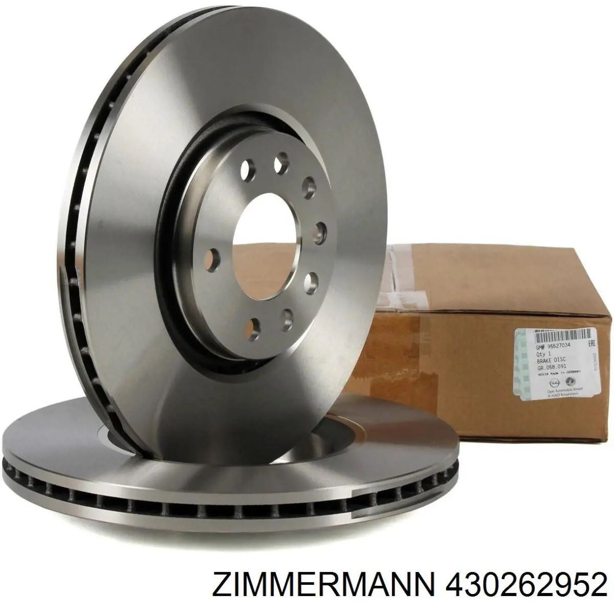 Тормоз дисковый передний Zimmermann 430262952 цена, от 69.44 USD