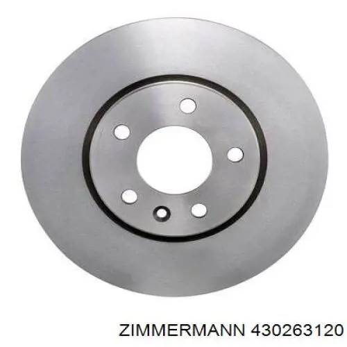 Передний тормозной диск Zimmermann 430263120