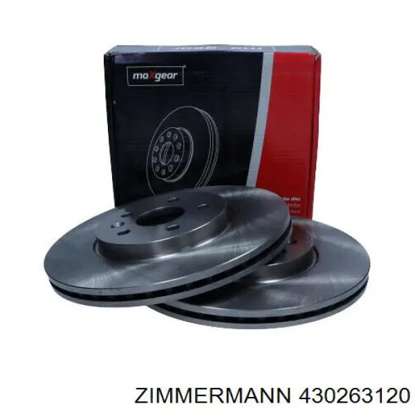 Тормоз дисковый передний Zimmermann 430263120 цена, от 66.38 USD