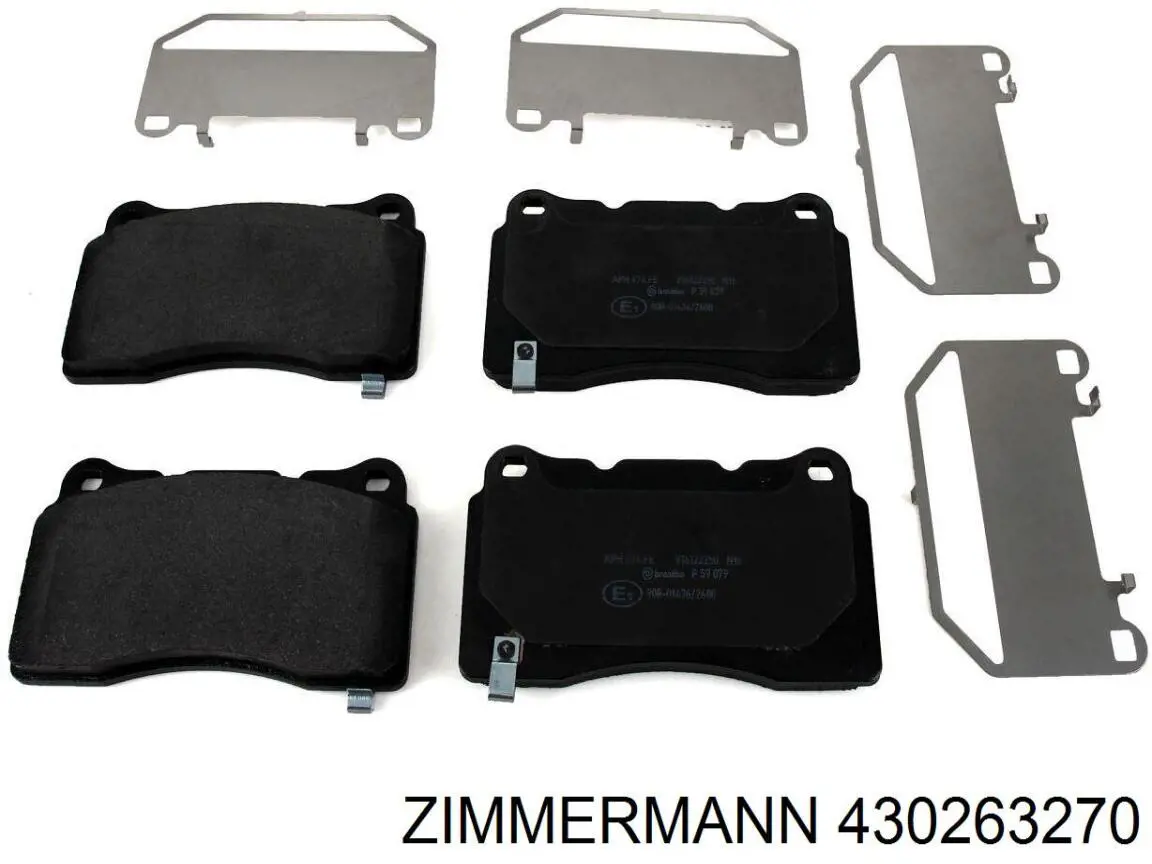 Передний тормозной диск Zimmermann 430263270