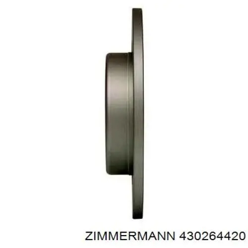Тормозные диски 430264420 Zimmermann