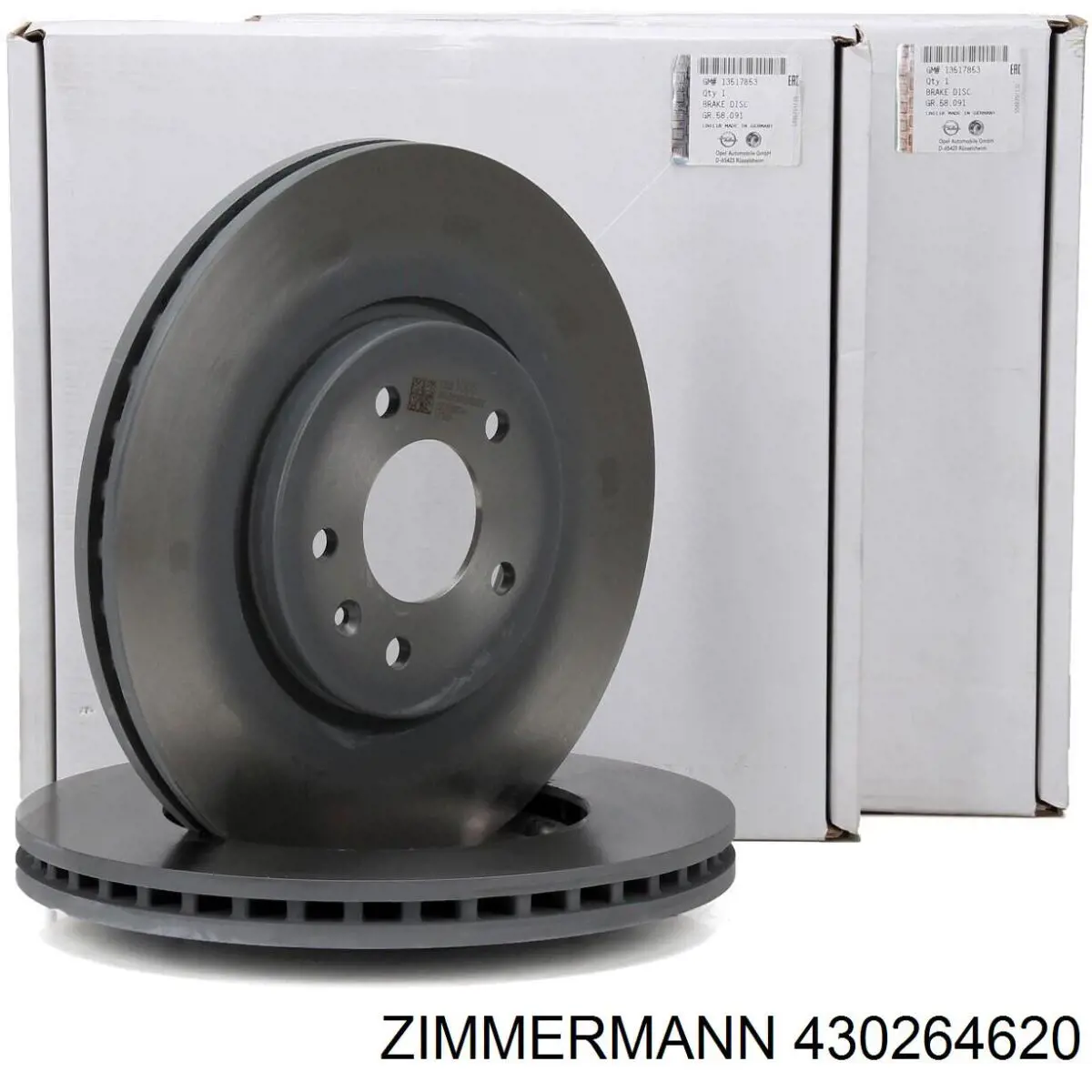 Купить 430264620 Zimmermann Ротор тормозной