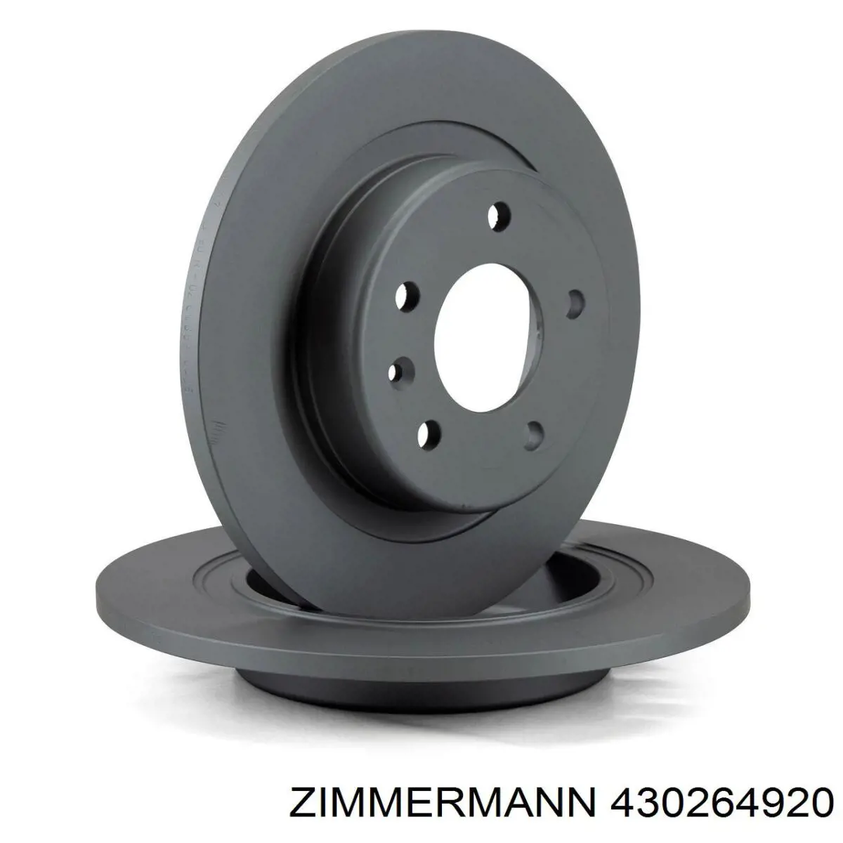 Купить 430264920 Zimmermann Диск тормозной задний