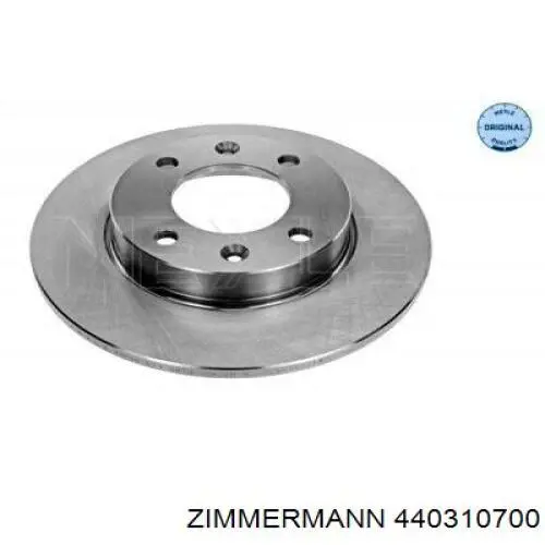 Задний тормозной диск Zimmermann 440310700 цена, от 19.59 USD