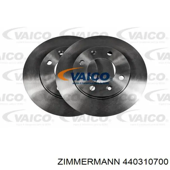 Задний тормозной диск Zimmermann 440310700 цена, от 19.59 USD