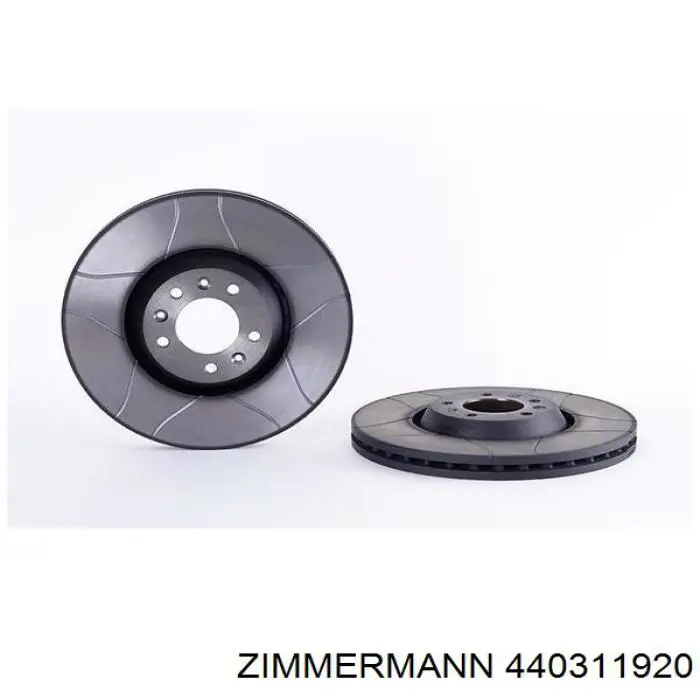 440311920 Zimmermann Диск тормозной передний