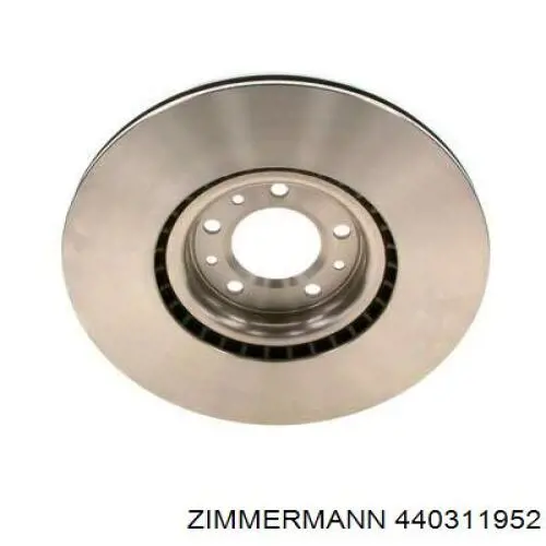 Передние тормозные диски 440311952 Zimmermann