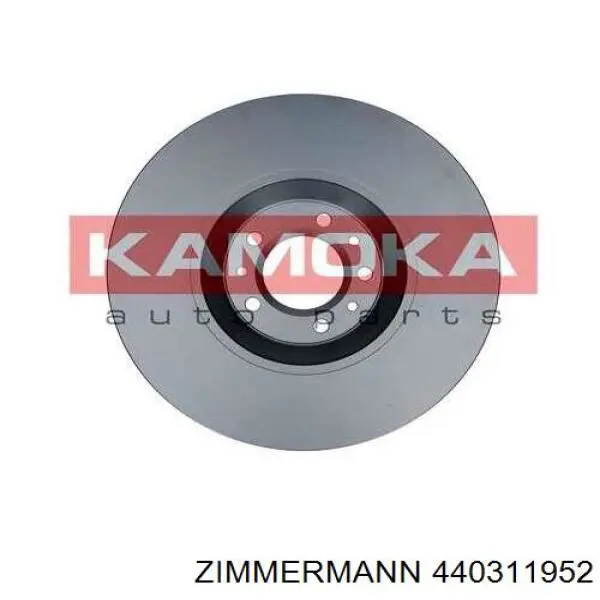 Передние тормозные диски 440311952 Zimmermann