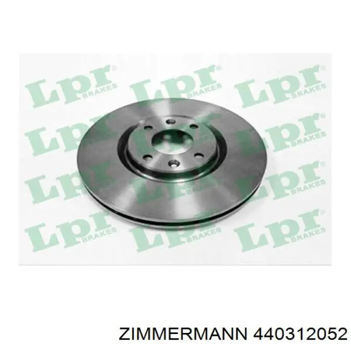 Купить 440312052 Zimmermann Ротор тормозной