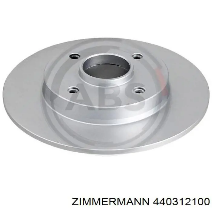 Тормозные диски 440312100 Zimmermann