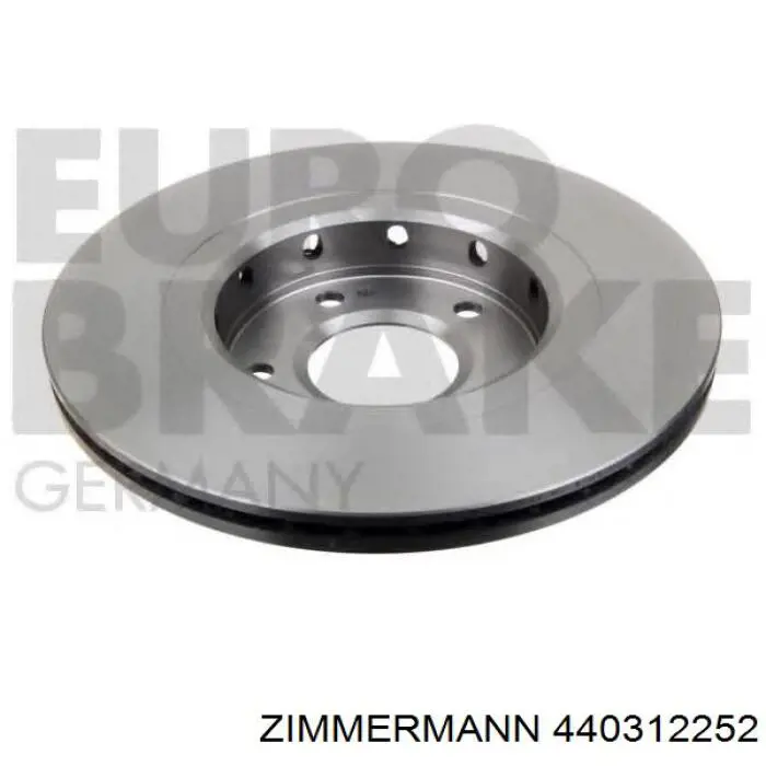 Передний тормозной диск Zimmermann 440312252