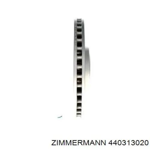 Передние тормозные диски 440313020 Zimmermann