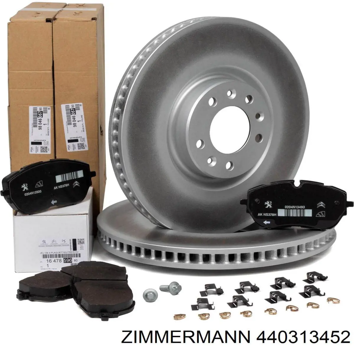 Купить 440313452 Zimmermann Ротор тормозной