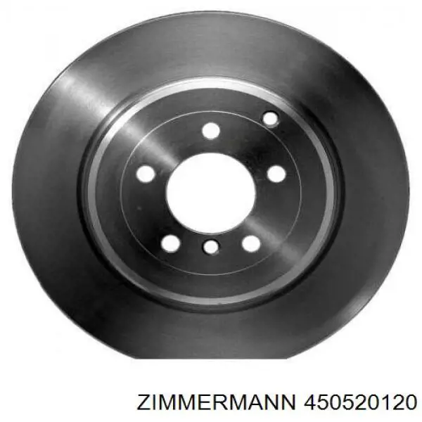 Задний тормозной диск Zimmermann 450520120 цена, от 65.91 USD