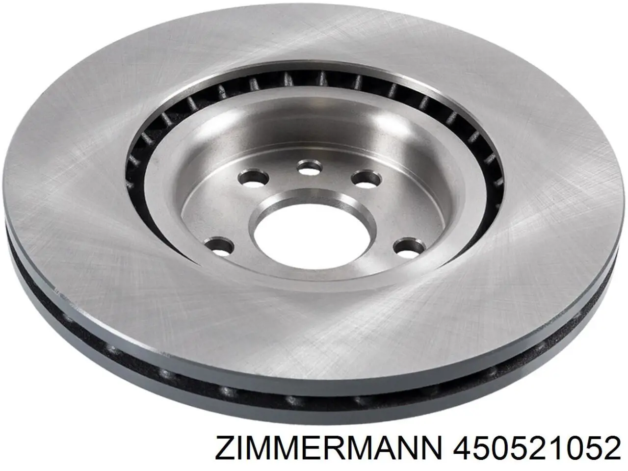 Передние тормозные диски 450521052 Zimmermann