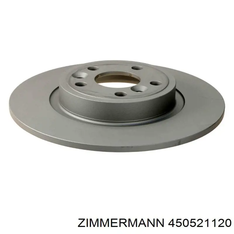 Купить 450521120 Zimmermann Диск тормозной задний
