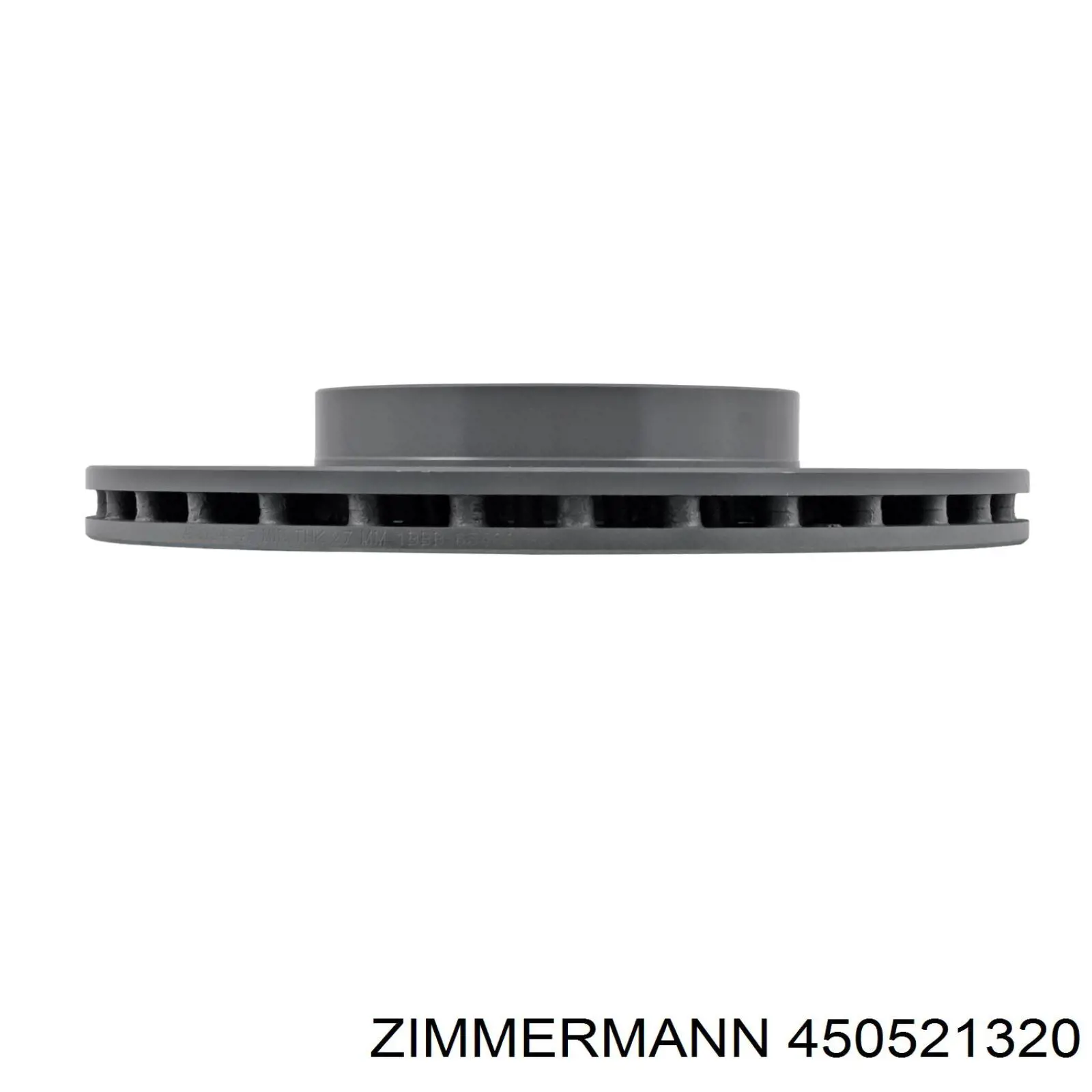 450521320 Zimmermann Диск тормозной передний