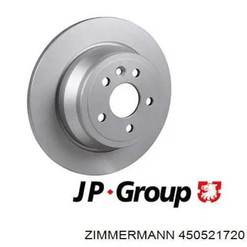Задний дисковый тормоз Zimmermann 450521720