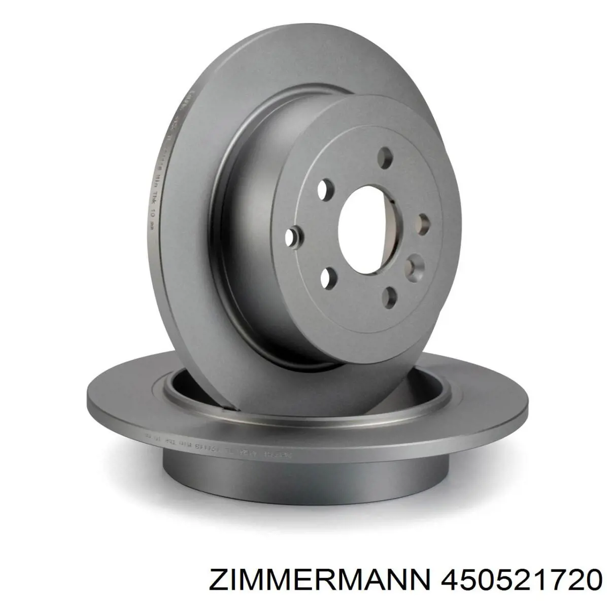 Задний тормозной диск Zimmermann 450521720 цена, от 60.68 USD