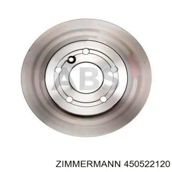 Тормоз дисковый передний Zimmermann 450522120 цена, от 78.21 USD