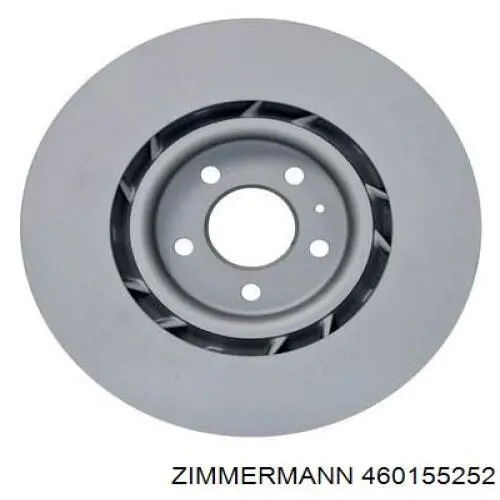 Купить 460155252 Zimmermann Ротор тормозной
