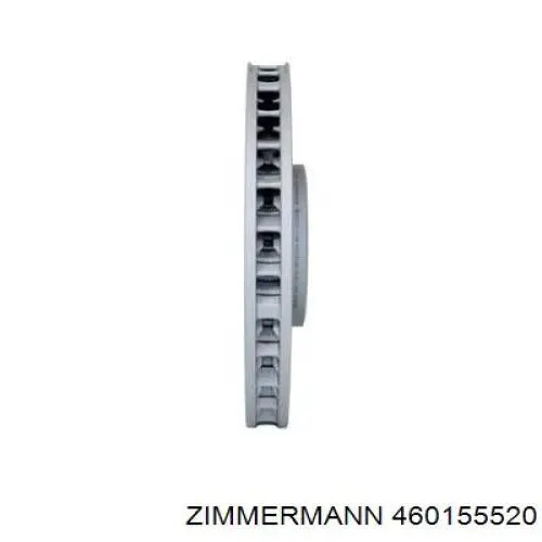 Передние тормозные диски 460155520 Zimmermann