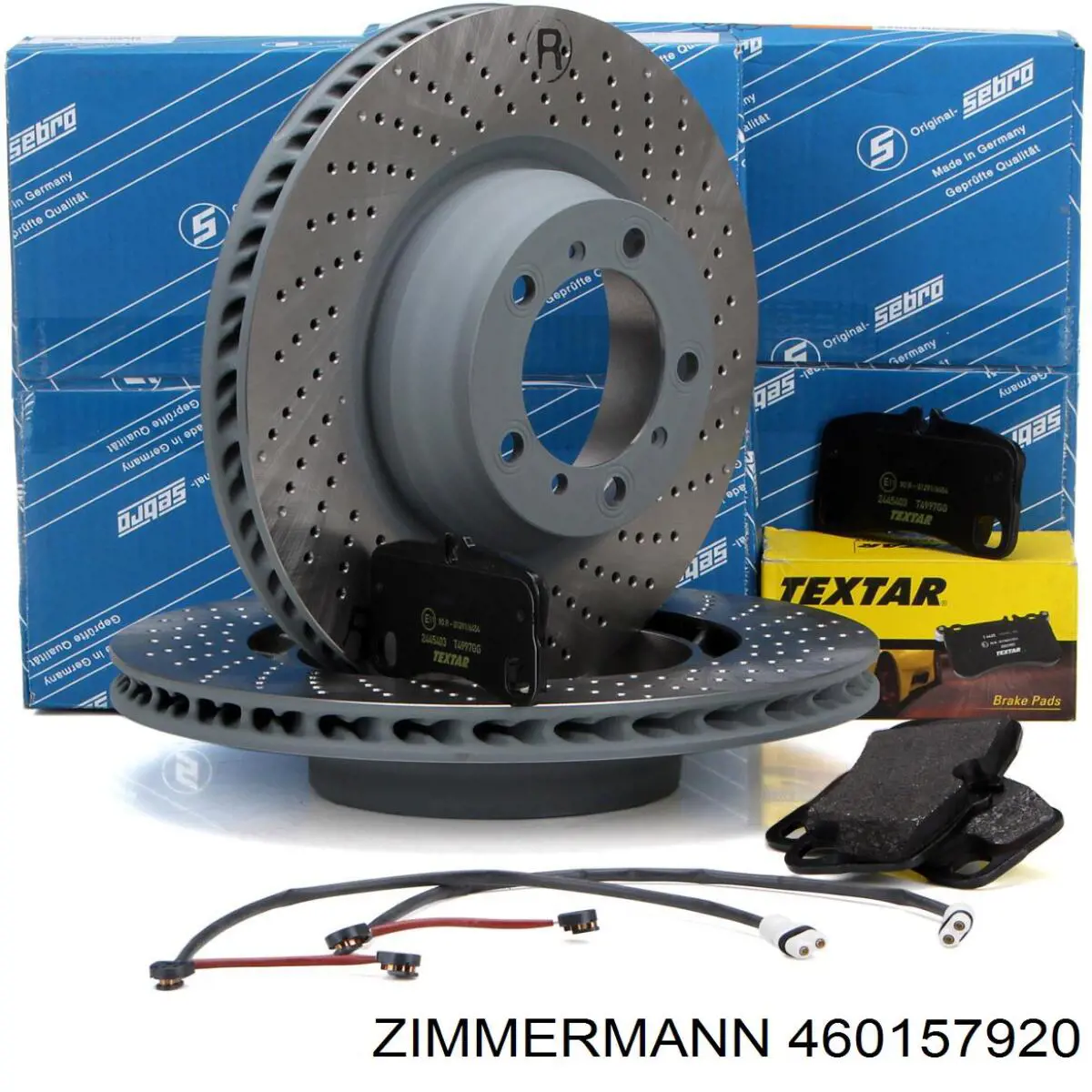 Тормозные диски 460157920 Zimmermann