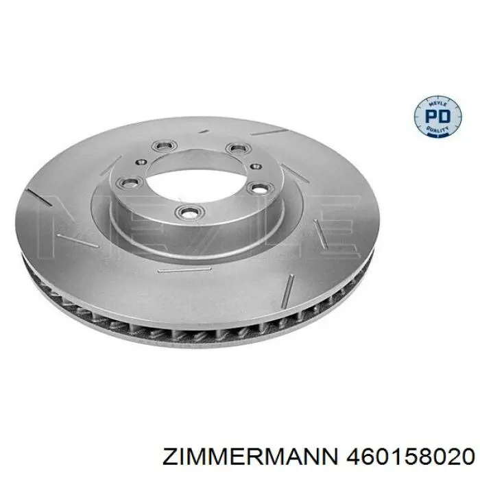 Тормоз дисковый передний Zimmermann 460158020 цена, от 172.23 USD