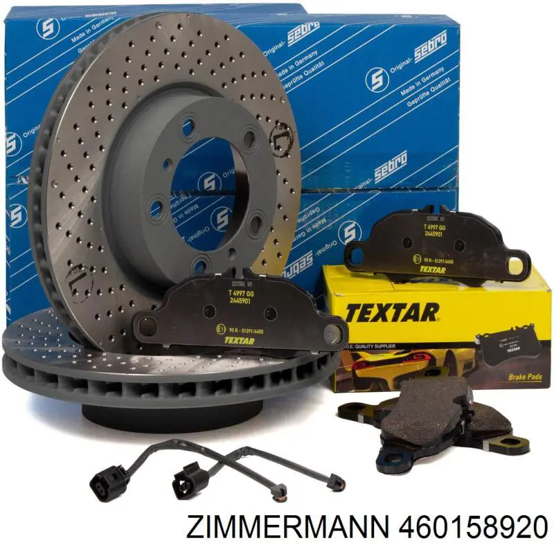 Купить 460158920 Zimmermann Ротор тормозной