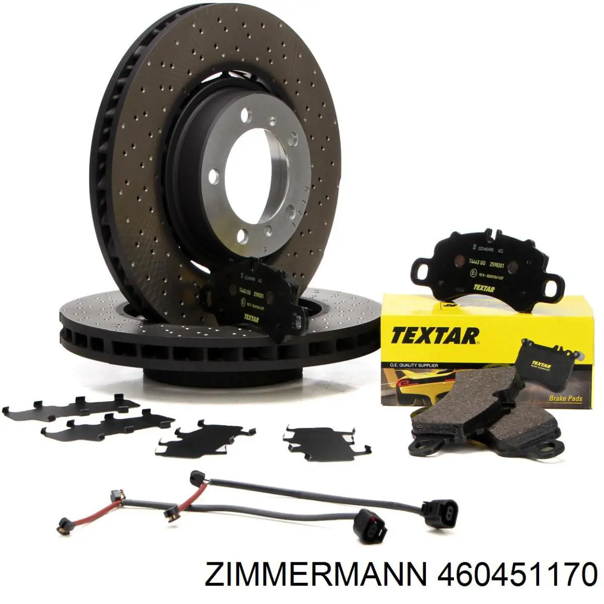 Тормоз дисковый передний Zimmermann 460451170 цена, от 448.58 USD
