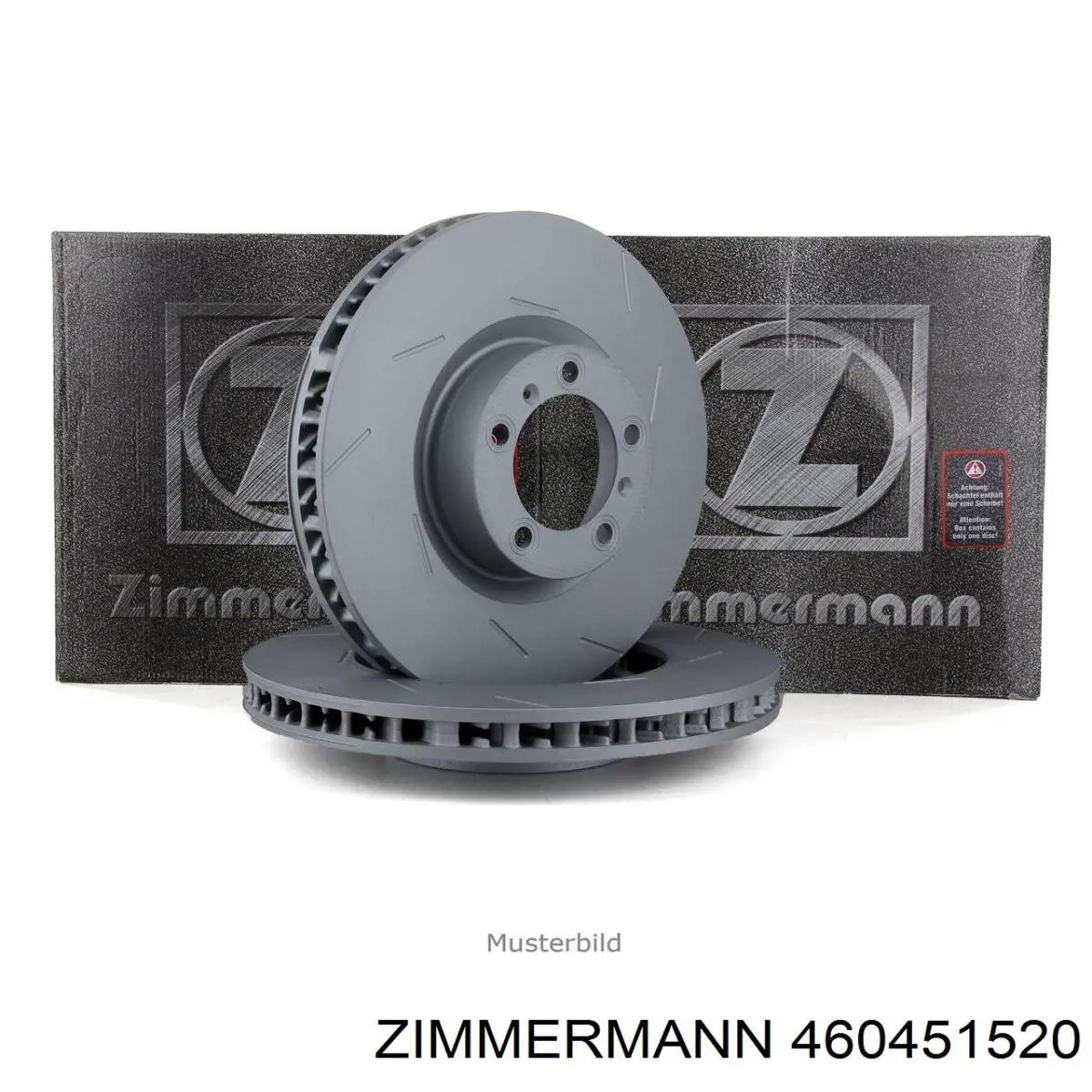 Купить 460451520 Zimmermann Ротор тормозной
