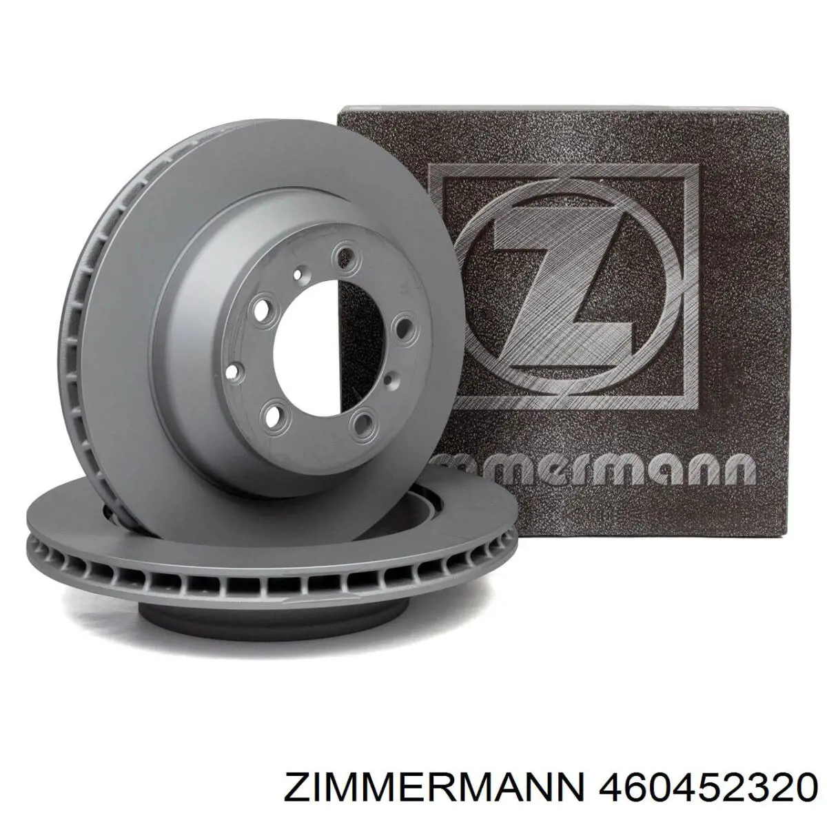 Купить 460452320 Zimmermann Диск тормозной задний