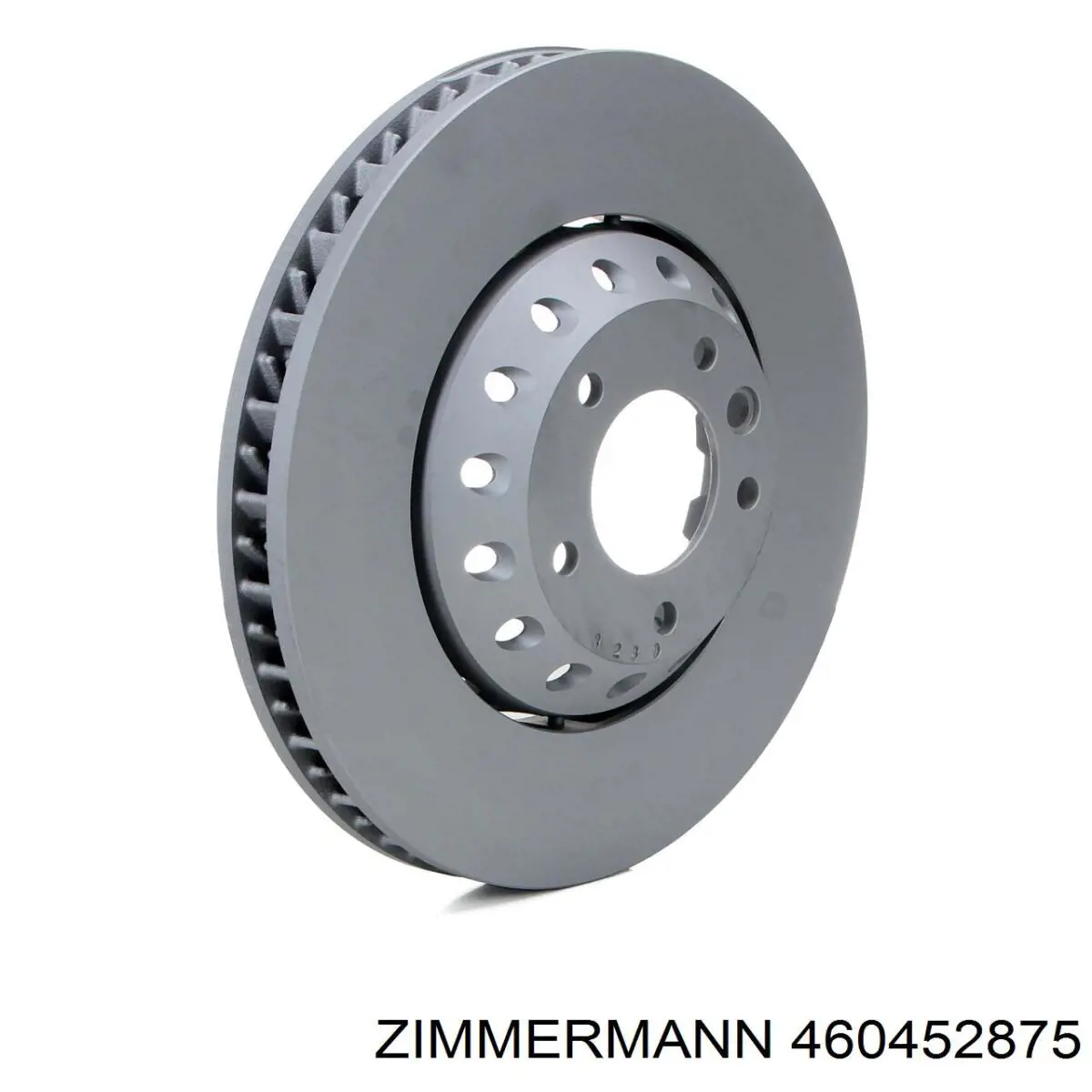 460452875 Zimmermann диск тормозной передний