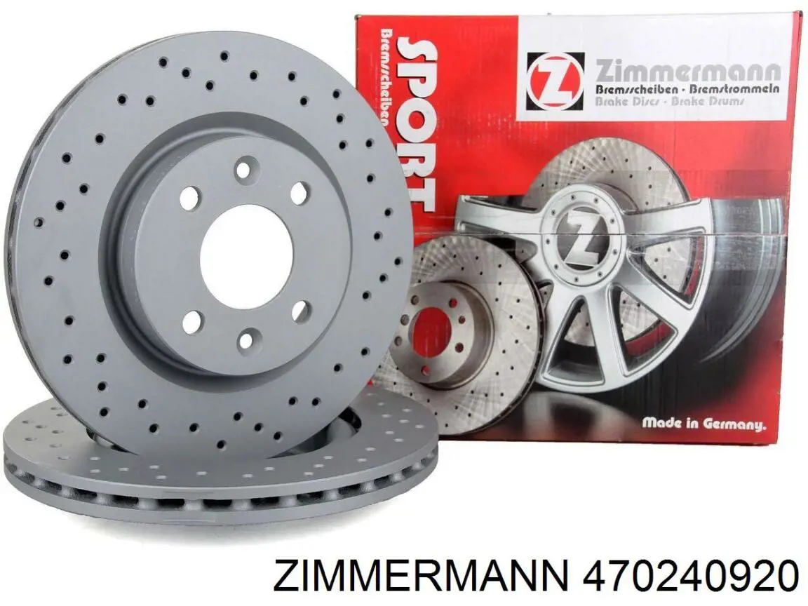 Купить 470240920 Zimmermann Ротор тормозной