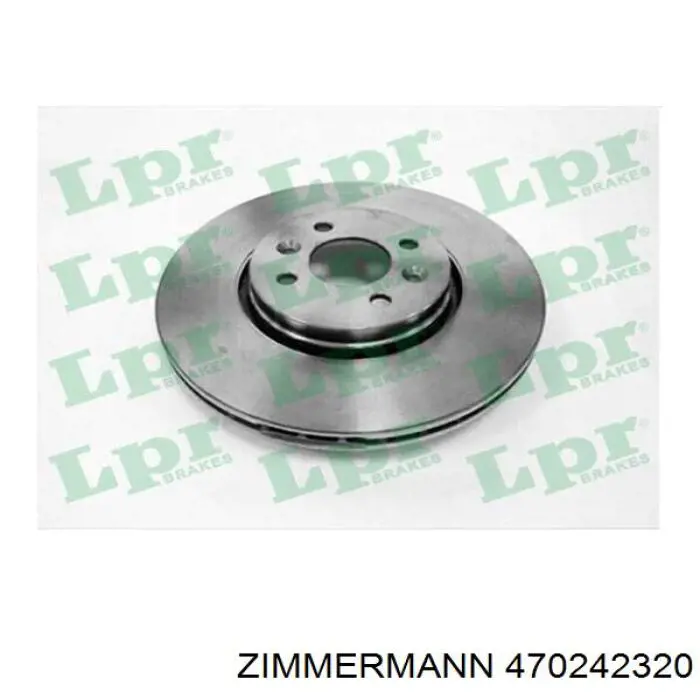 Купить 470242320 Zimmermann Ротор тормозной